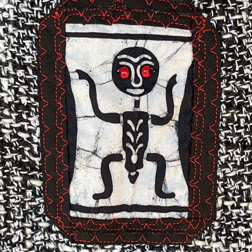 Judi Gaston Hand Woven Contemporary Fibers Fabric Art Skirt & Blazer Set - Picture 10 of 16